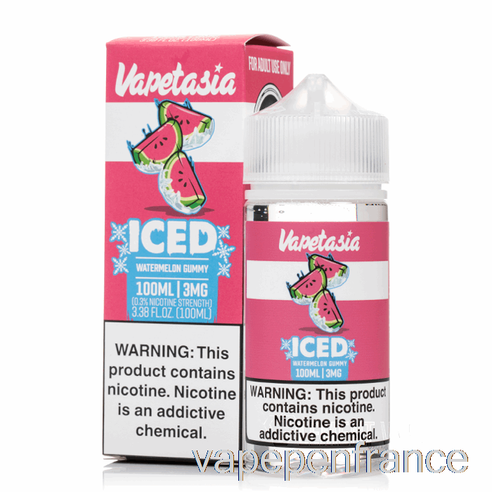 Gomme à La Pastèque Glacée - Vapetasia - Stylo Vape 100ml 3mg